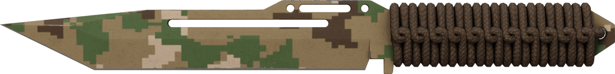 Preview image 2 of ★ Paracord-kahvainen kenttäpuukko | Kesämaasto (Käytössä kokeiltu)