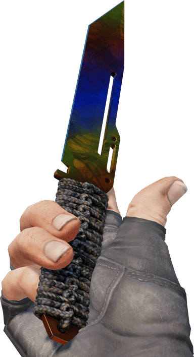 Preview image 3 of ★ 繩柄刀 | 大理石漸層 (輕微磨損)