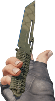 Preview image 3 of ★ Nóż paracord | Siatka safari (mocne zużycie)