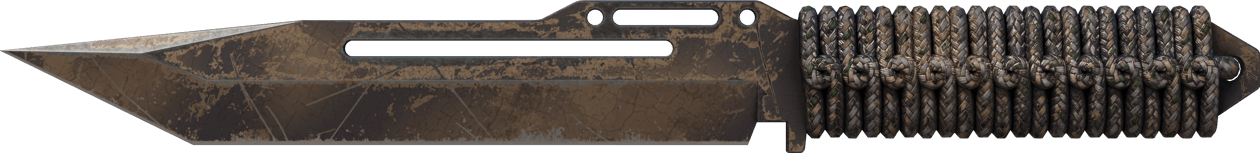 Preview image 2 of ★ Paracord Knife | Scorched (Battle-Scarred)