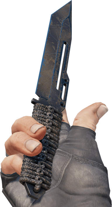 Preview image 3 of ★ Paracord Knife | Scorched (Battle-Scarred)