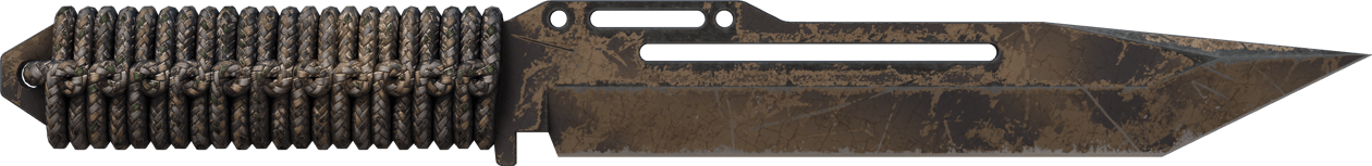 Preview image 1 of ★ Paracord Knife | Scorched (Battle-Scarred)