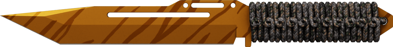 Preview image 2 of ★ Paraşüt Kordonu Saplı Bıçak | Kaplan Dişi (Fabrikadan Yeni Çıkmış)