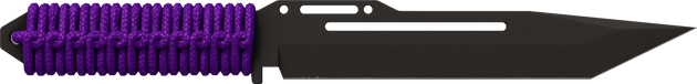★ Couteau en paracorde | Ultraviolet (Neuve)