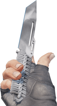 Preview image 3 of ★ Paracord-kahvainen kenttäpuukko | Kaupunkilaisnaamioitu (Vähän käytetty)