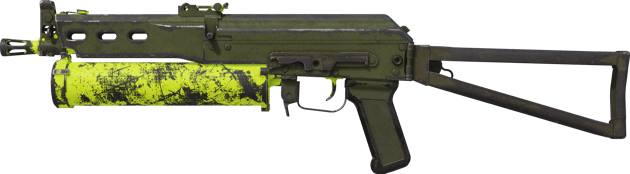 PP-Bizon | Chemical Green (戦いで傷ついた)