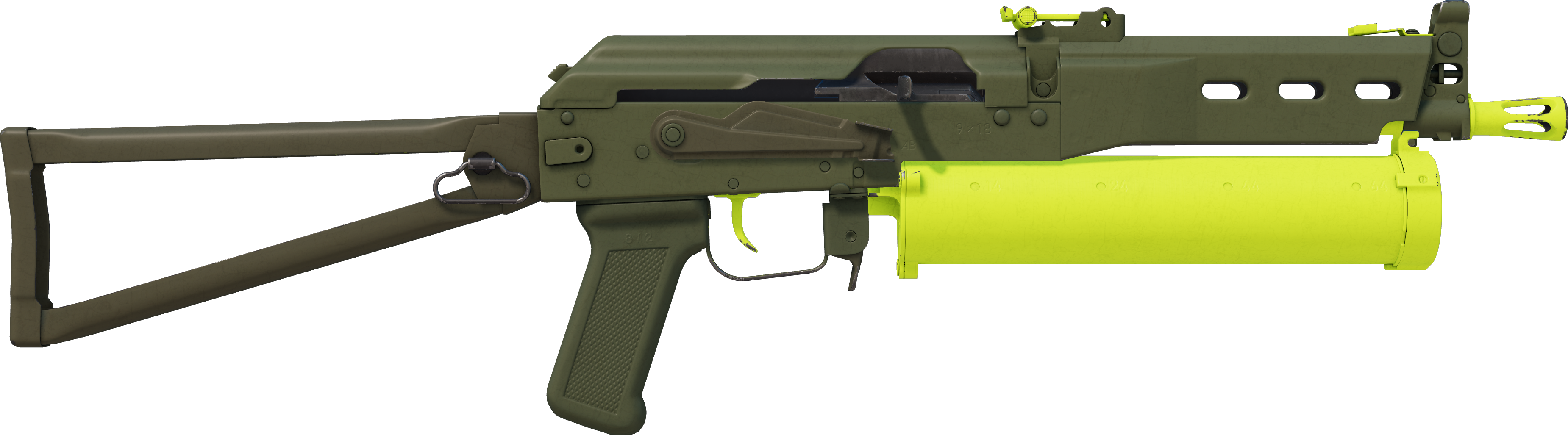 Preview image 2 of PP-Bizon | Chemical Green (Minimal Wear)