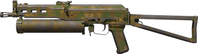 PP-Bizon | 森林綠葉 (重度磨損)