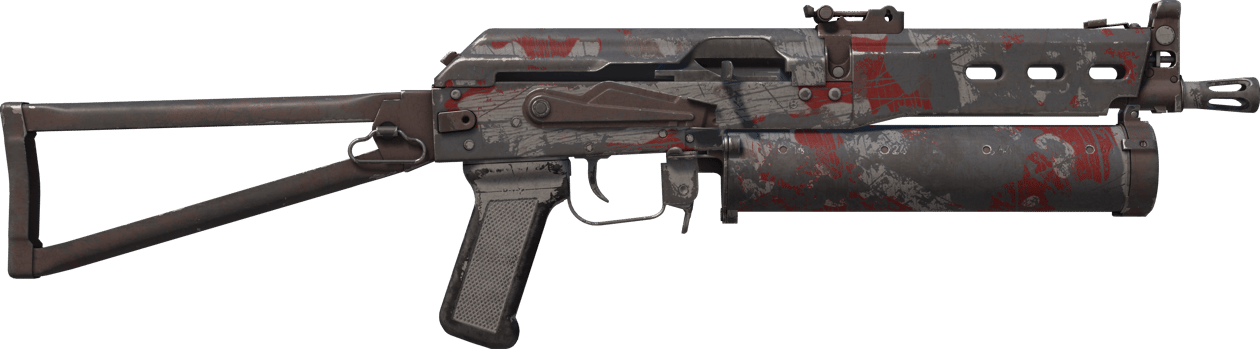 Preview image 2 of PP-Bizon | Wood Block Camo (かなり摩耗)