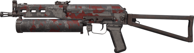 PP-Bizon | Camouflage sur bois (Usée)