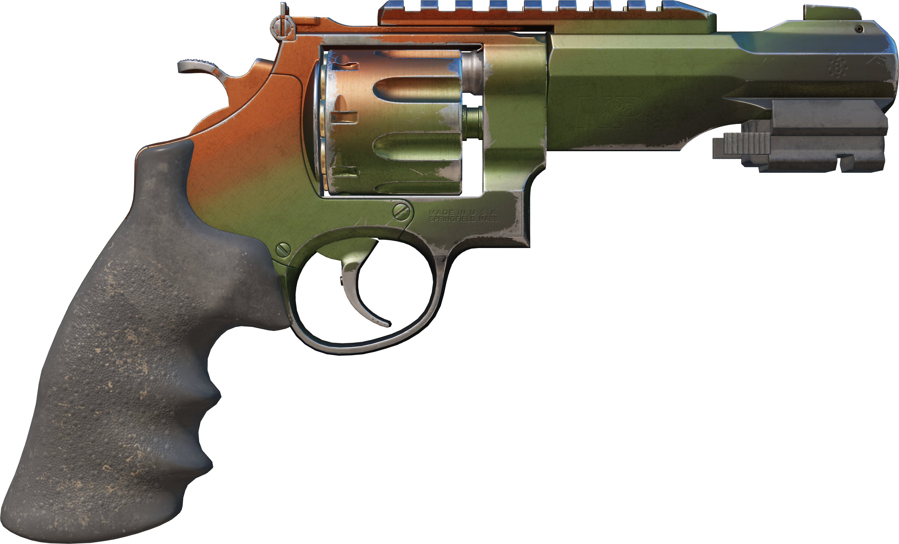 Preview image 2 of R8 Revolver | Dégradé ambré (Usée)