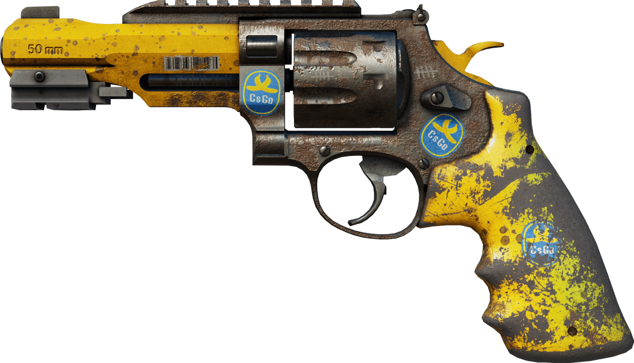 Preview image 1 of R8 Revolver | 바나나 캐논 (전투로 닳고 닳은)