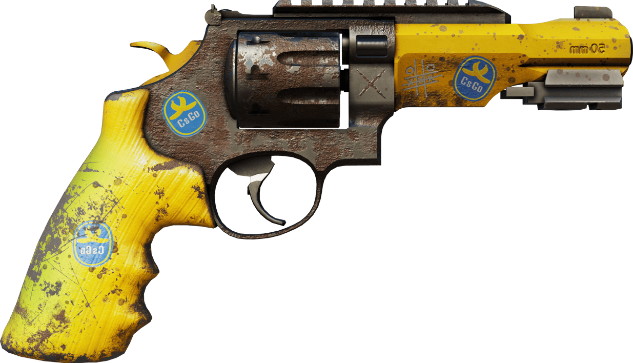 Preview image 2 of Revólver R8 | Cañón banana (Algo desgastado)