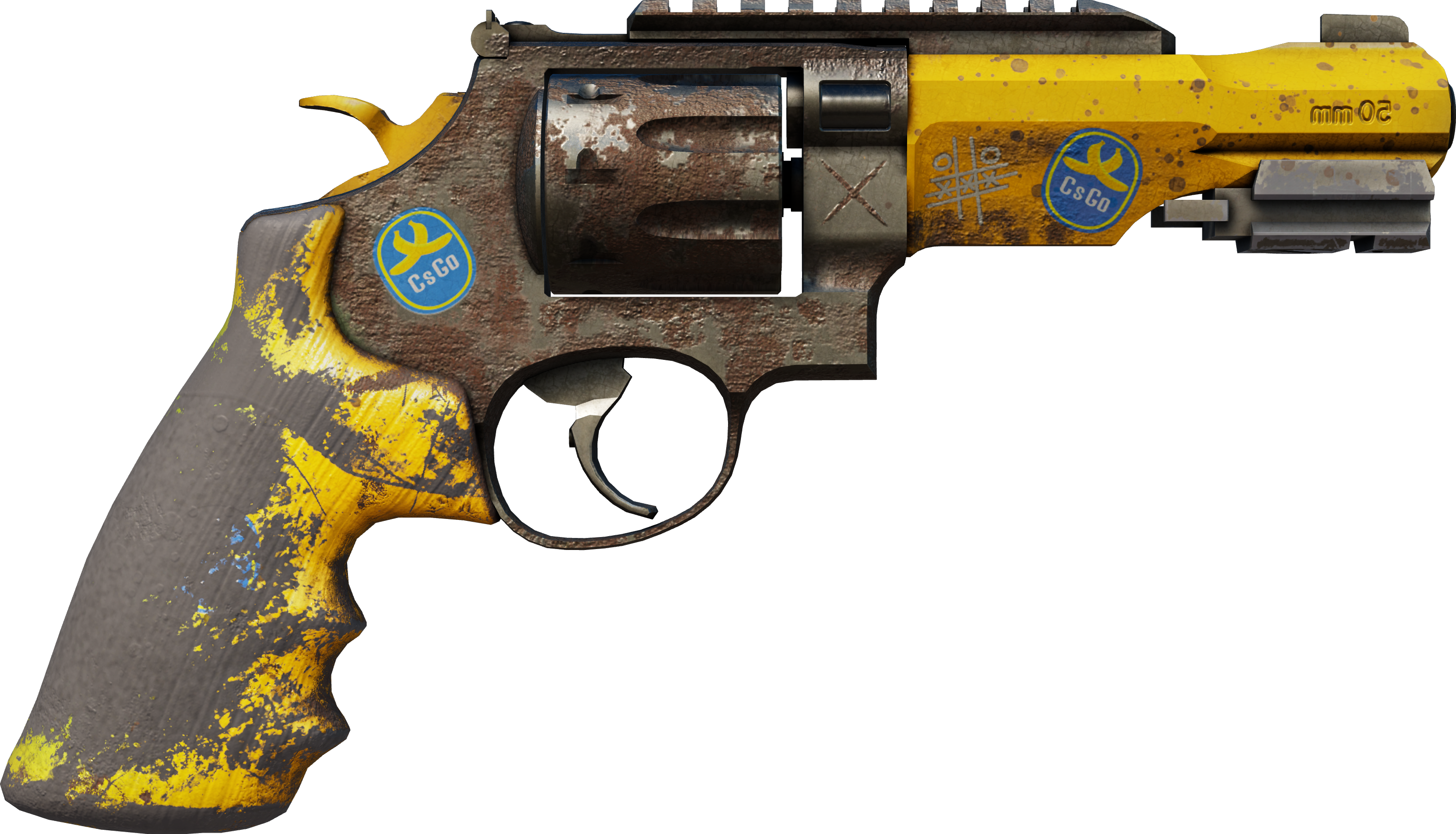 R8 Revolver | Banana Cannon (かなり摩耗)