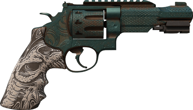 Preview image 2 of R8 Revolver | Bone Forged (Segnato dalle battaglie)