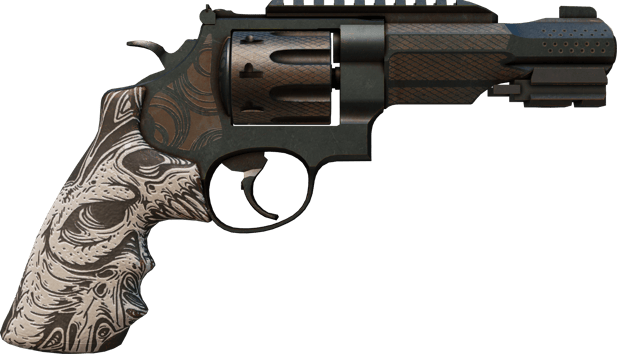 Preview image 2 of R8 Revolver | Bone Forged (Field-Tested)