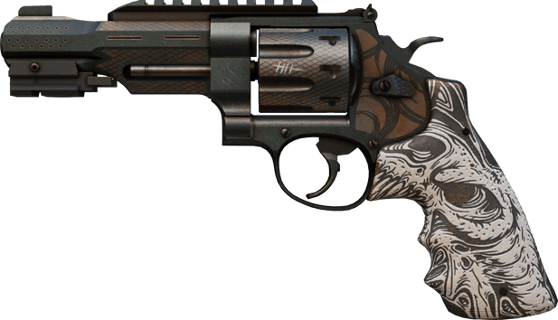 R8 Revolver | Bone Forged (Field-Tested)