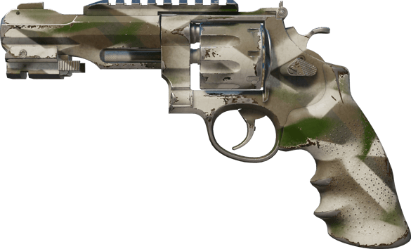 R8 Revolver | 骸骨外罩 (久经沙场)