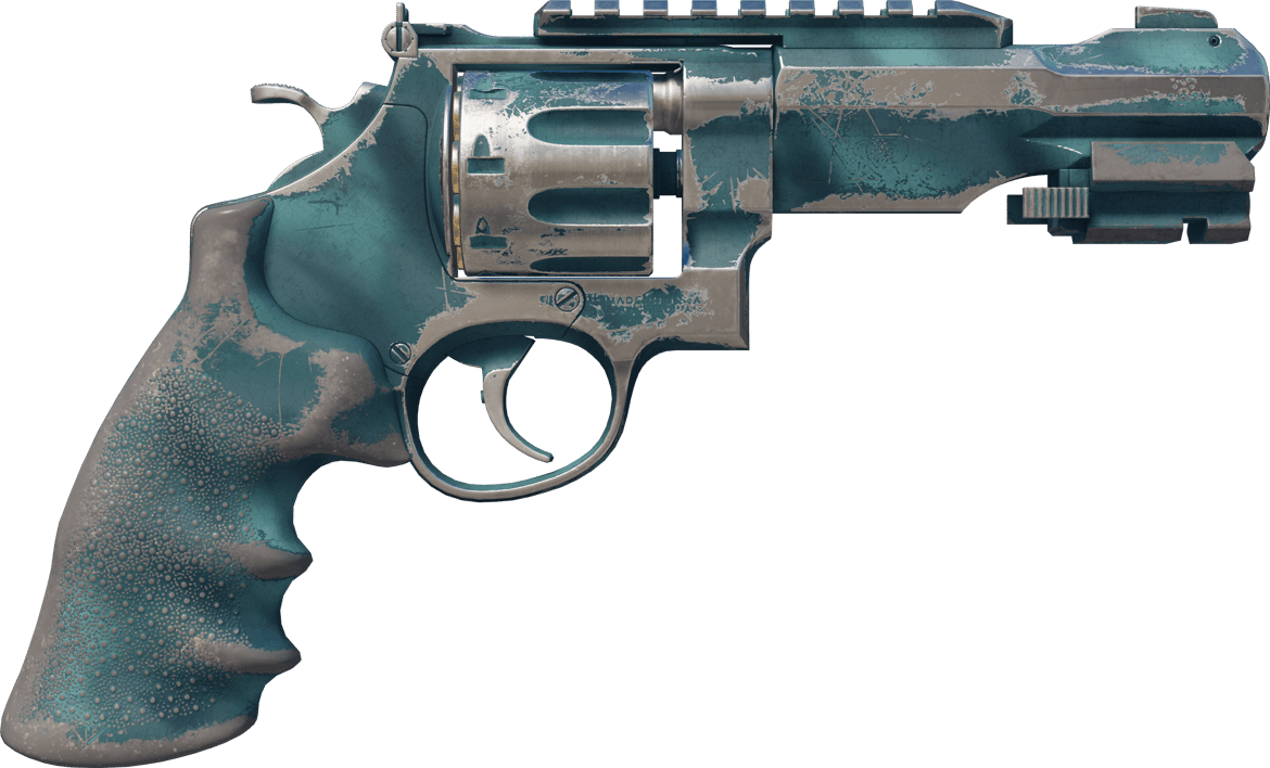 Preview image 2 of R8 Revolver | 水道噴漆 (重度磨損)