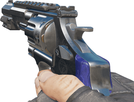 Preview image 3 of R8 Revolver | Poignée cobalt (Marquée par les combats)