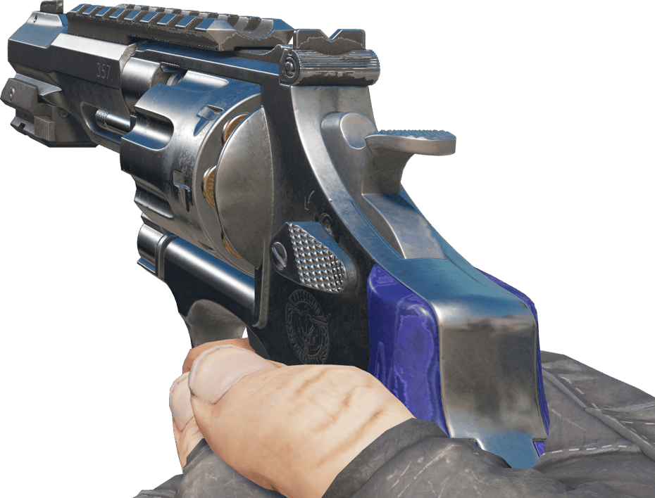 Preview image 3 of R8 Revolver | Poignée cobalt (Marquée par les combats)