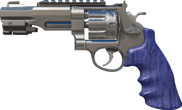 R8 Revolver | Poignée cobalt (Marquée par les combats)