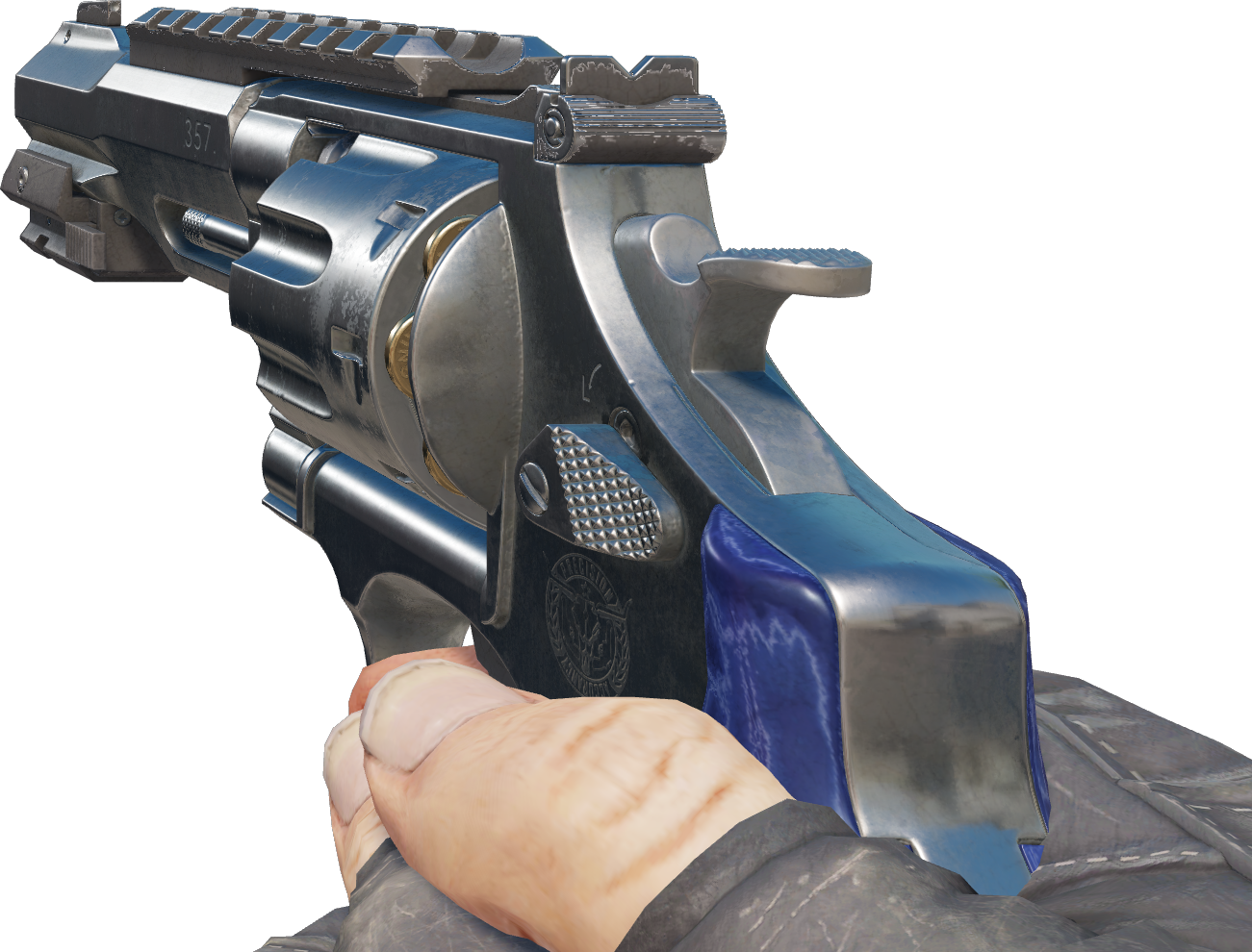 Preview image 3 of R8 Revolver | Poignée cobalt (Usée)