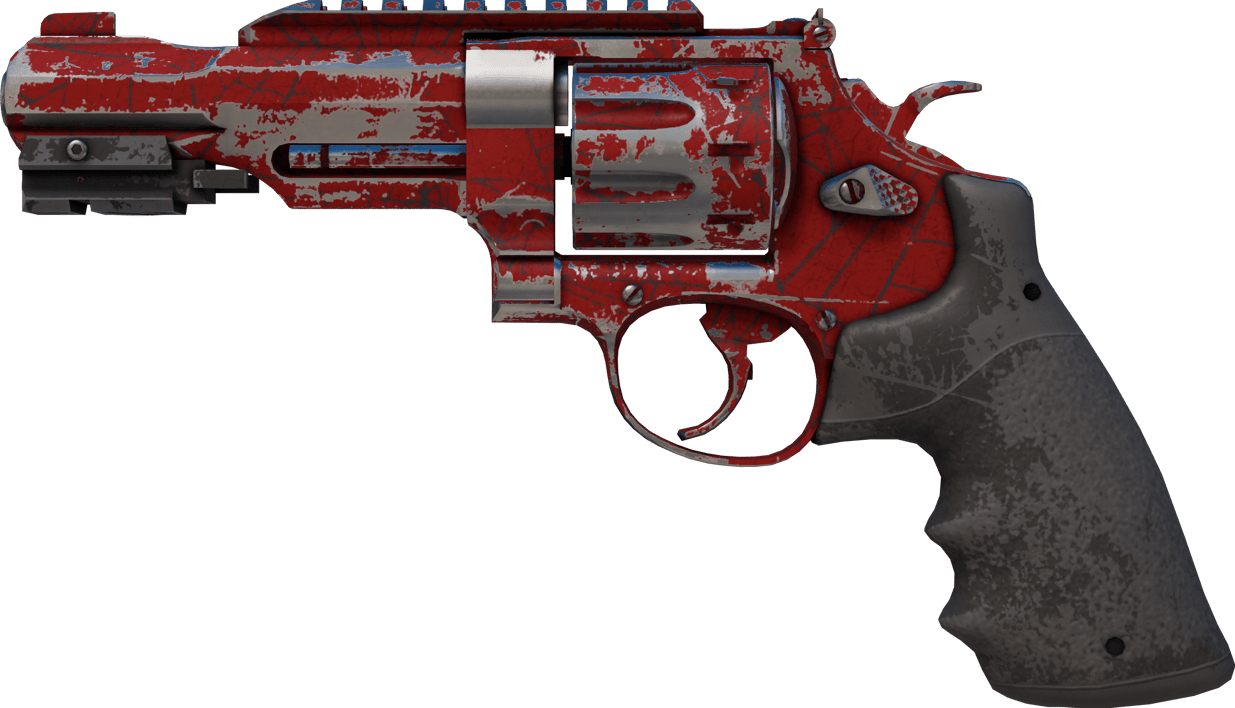 Preview image 1 of R8 Revolver | Purpurnes Netz (Kampfspuren)