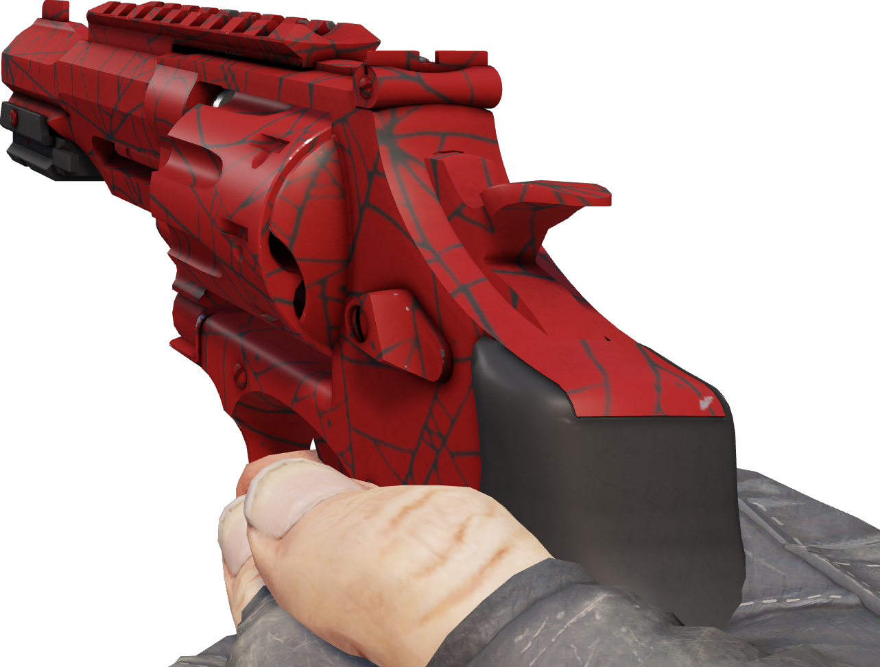 Preview image 4 of R8 Revolver | Tela escarlata (Recién fabricado)