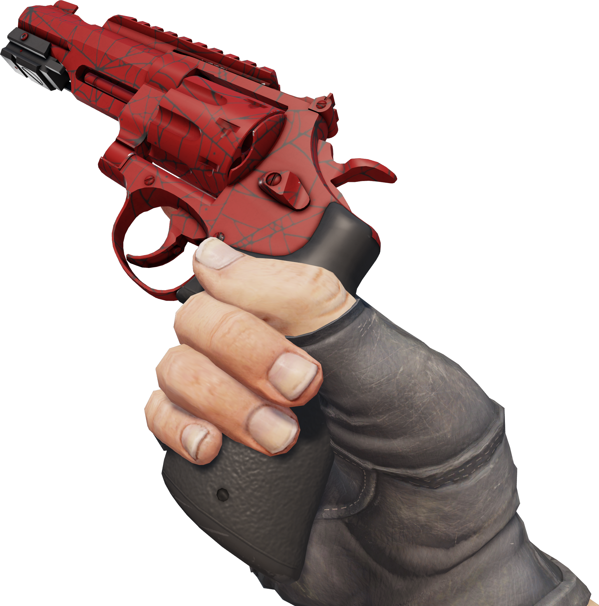 Preview image 3 of R8 Revolver | Tela escarlata (Recién fabricado)