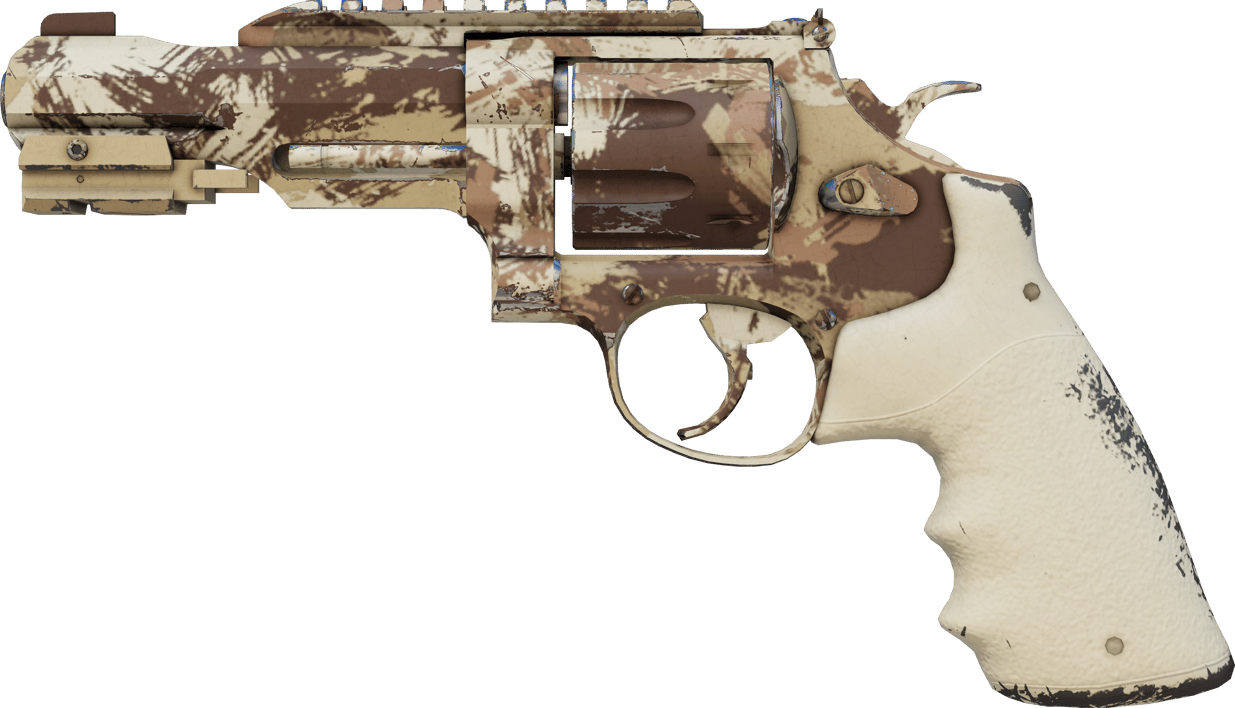 Preview image 1 of R8 Revolver | 사막 브러시 (현장에서 쓰인)