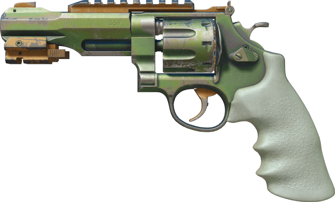 Preview image 1 of R8 Revolver | 수풀 잠입 (전투로 닳고 닳은)