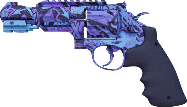 R8 Revolver | 피닉스 무늬 (현장에서 쓰인)