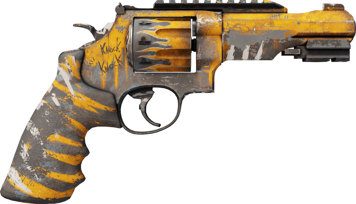 Preview image 2 of R8 Revolver | Skull Crusher (戦いで傷ついた)