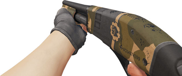 Preview image 3 of Sawed-Off | Black Sand (戦いで傷ついた)