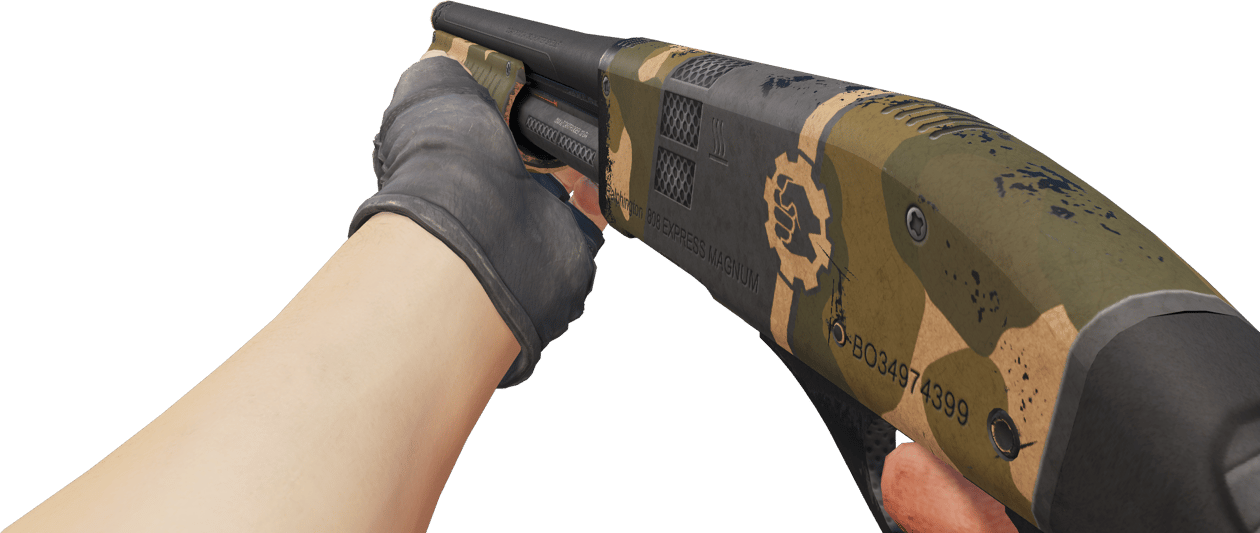 Preview image 3 of Sawed-Off | Black Sand (戦いで傷ついた)