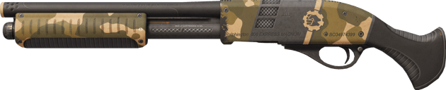 Sawed-Off | Sable noir (Usée)