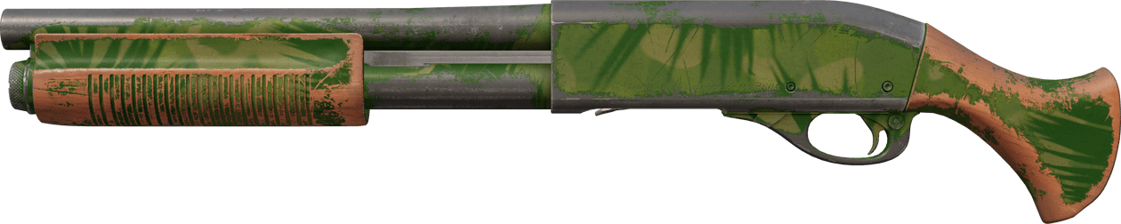 Preview image 1 of Sawed-Off | Matorral de la jungla (Bastante desgastado)