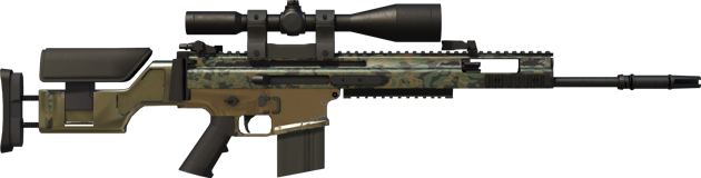 SCAR-20 | Brilho Militar (Minimal wear)