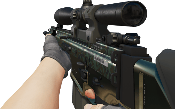SCAR-20 | Brilho Militar (Minimal wear)