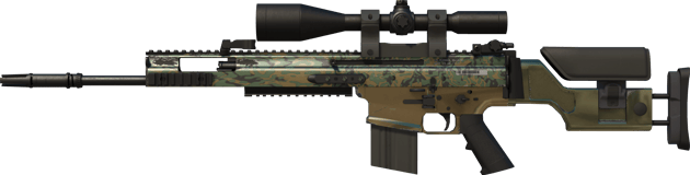 SCAR-20 | Brilho Militar (Minimal wear)