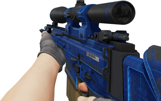 Preview image 3 of SCAR-20 | Blaupause (Kampfspuren)