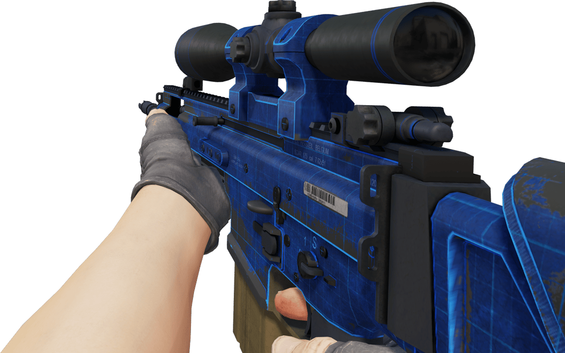 Preview image 3 of SCAR-20 | Blueprint (BS - Mòn qua thực chiến)