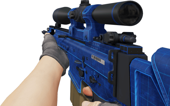 Preview image 3 of SCAR-20 | Blueprint (FN - Mới cứng)