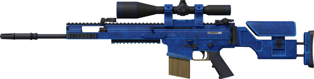 SCAR-20 | Blaupause (Minimale Gebrauchsspuren)