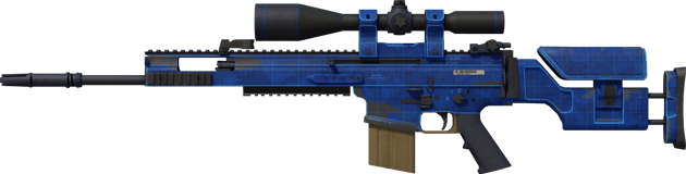 SCAR-20 | Blaupause (Abgenutzt)