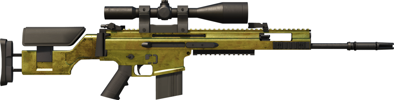 Preview image 2 of SCAR-20 | Brass (Factory New)