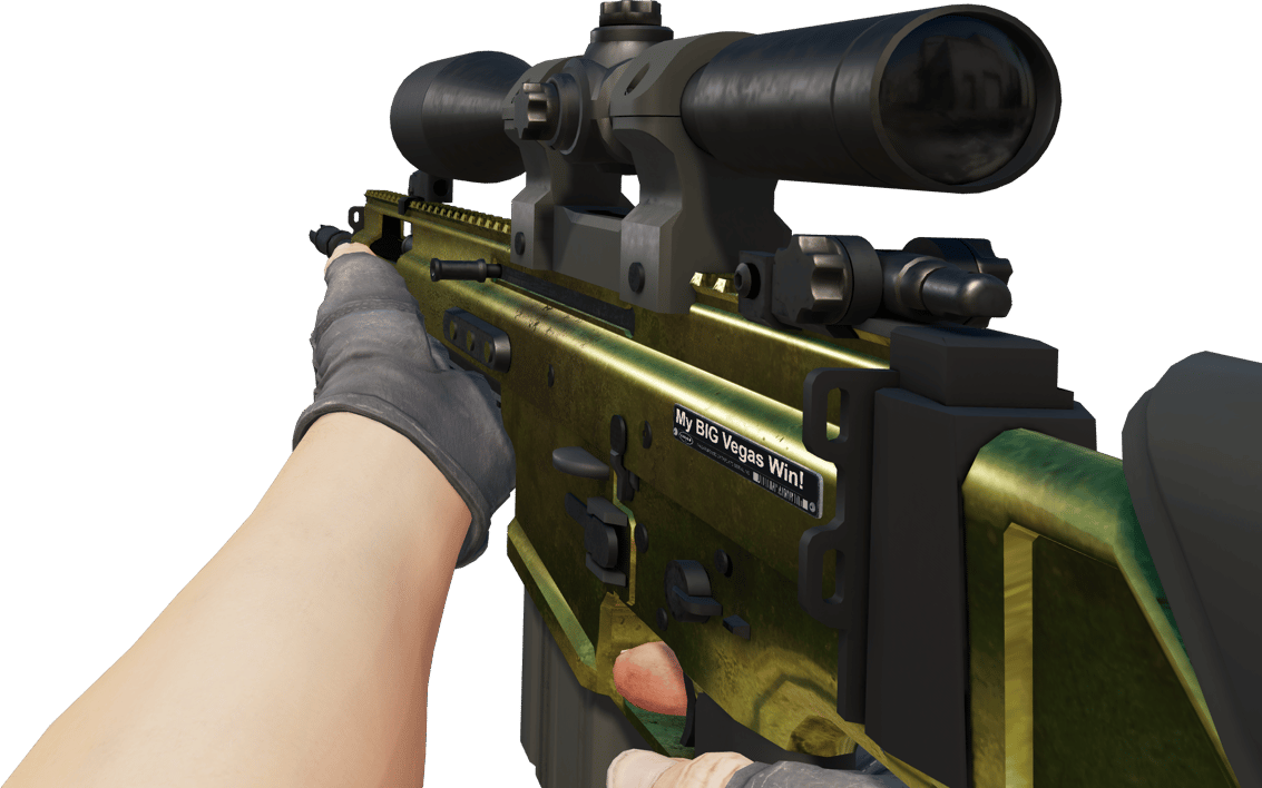 Preview image 3 of SCAR-20 | Brass (Factory New)