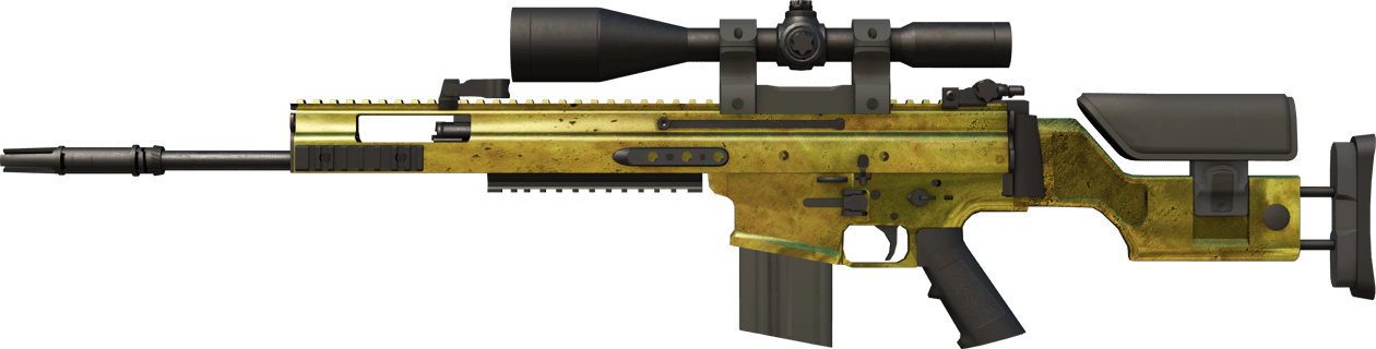 Preview image 1 of SCAR-20 | Brass (Field-Tested)
