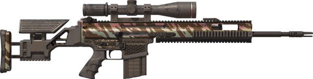Preview image 2 of SCAR-20 | Käfig (Kampfspuren)